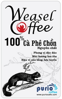 label- puro-weasel-coffee label 200px