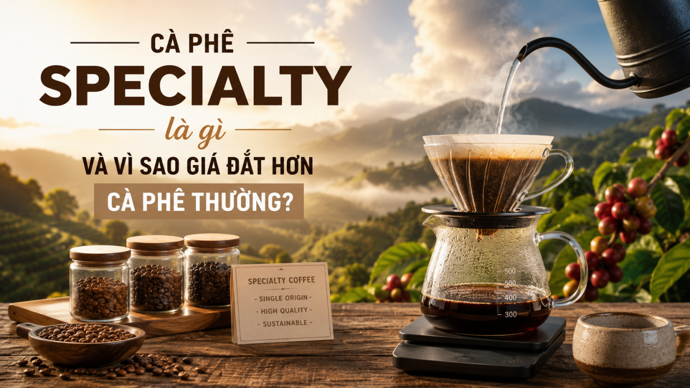 Cà phê Specialty là gì và vì sao giá đắt hơn cà phê thường